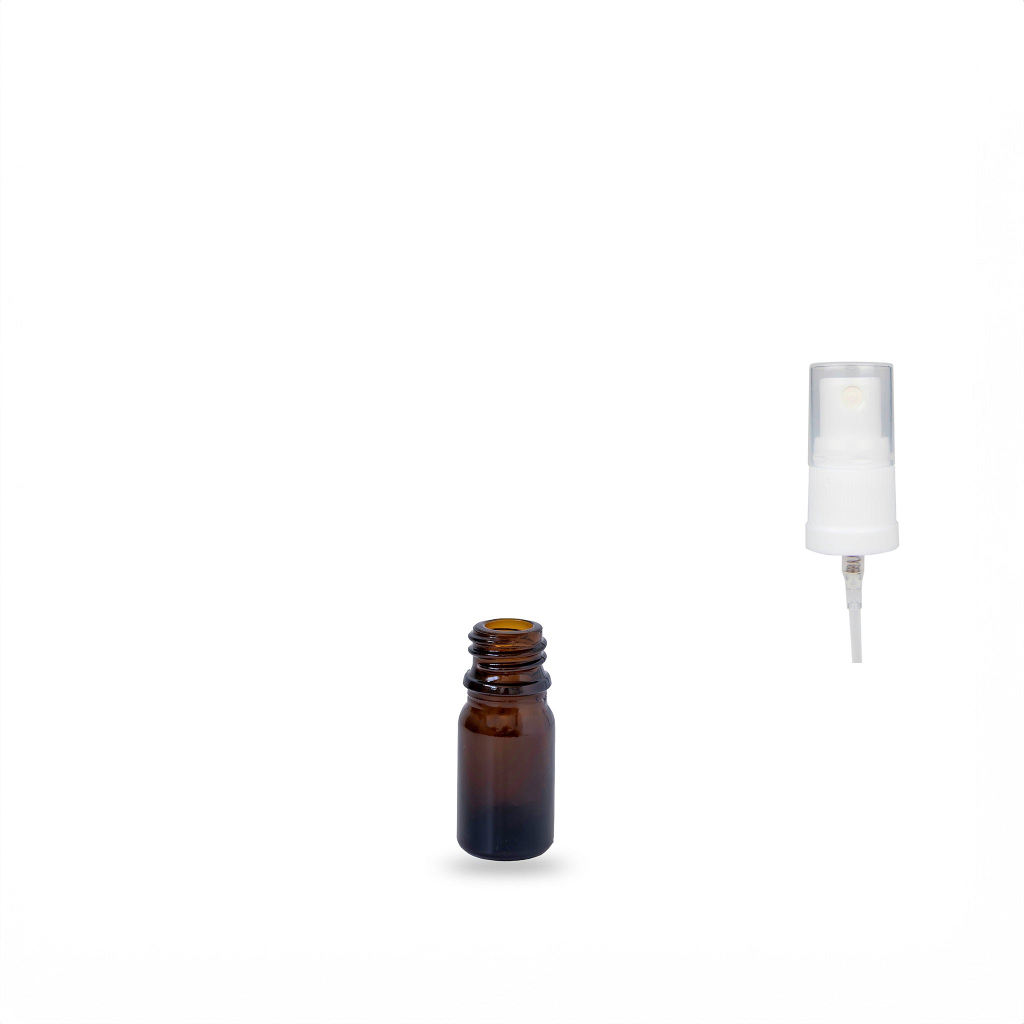 Amber Glass Bottle - 5ml - 18mm