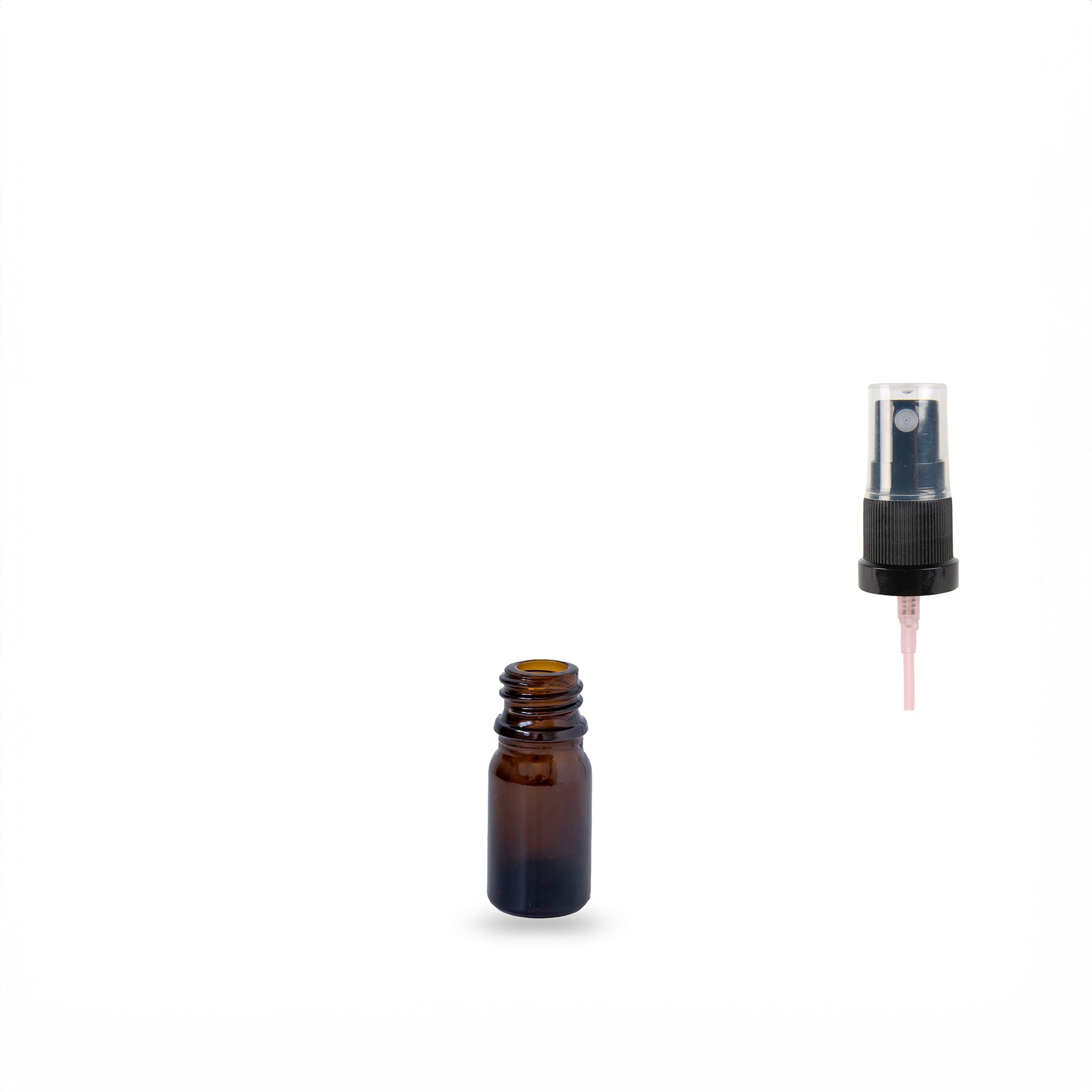Amber Glass Bottle - 5ml - 18mm