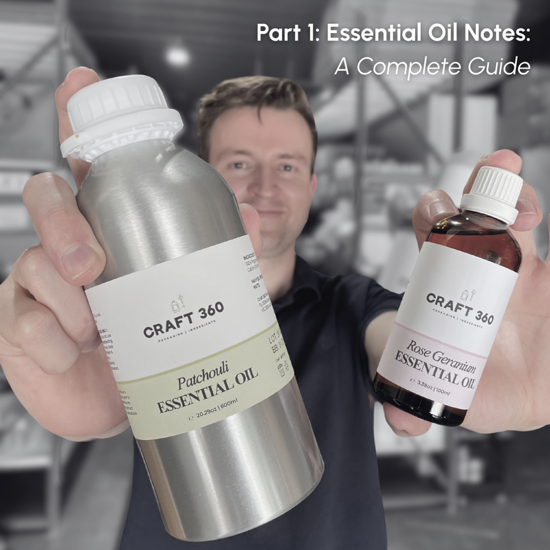 Essential Oil Notes: A Complete Guide for Skincare and Soapmaking (Pt 1)