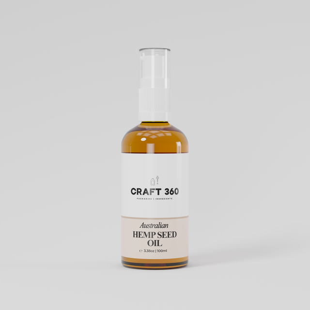 Australian Hemp Seed Oil - Virgin - Cold Pressed