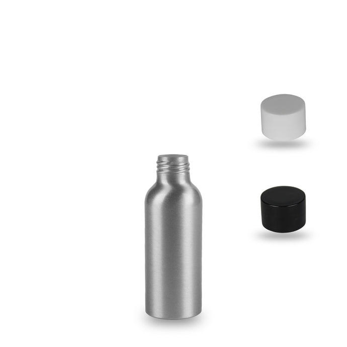 Aluminium Bottle - (Screw Cap) - 100ml - 24mm (24/410)