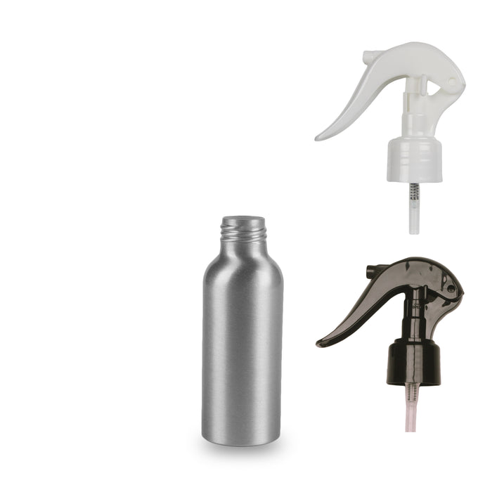 Aluminium Bottle - (Trigger Spray) - 100ml - 24mm (24/410)