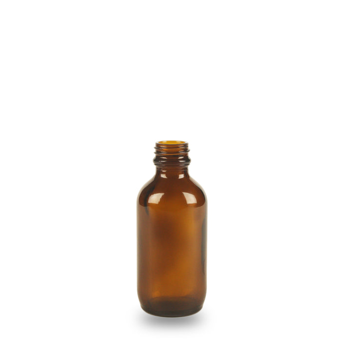 CLEARANCE: Amber Glass Bottle - 100ml - 24mm - Tamper Evident (PACK OF 56)