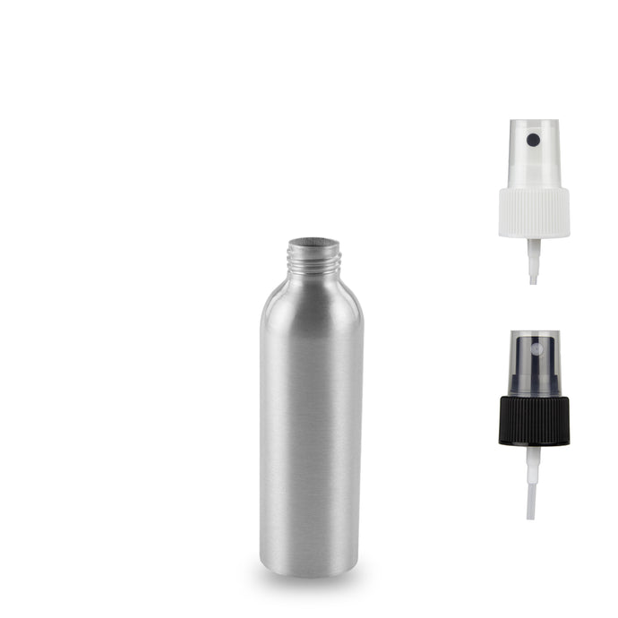 Aluminium Bottle - (Atomiser/Spritzer) - 150ml - 24mm (24/410)