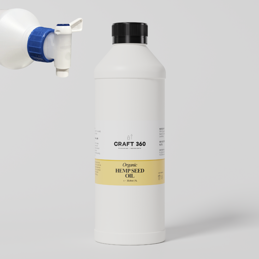 Organic Hemp Seed Oil - Cold Pressed