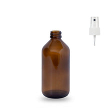 Amber Glass Bottle - 200ml - (Atomiser/Fine Mist Spray) - 24mm (24/410)