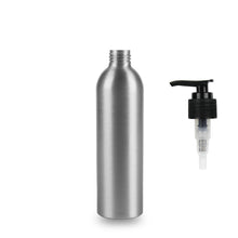 Aluminium Bottle - (Lotion Pump) - 250ml - 24mm (24/410)