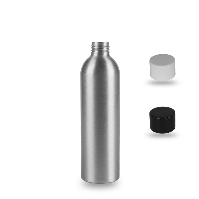 Aluminium Bottle - (Screw Cap) - 250ml - 24mm (24/410)