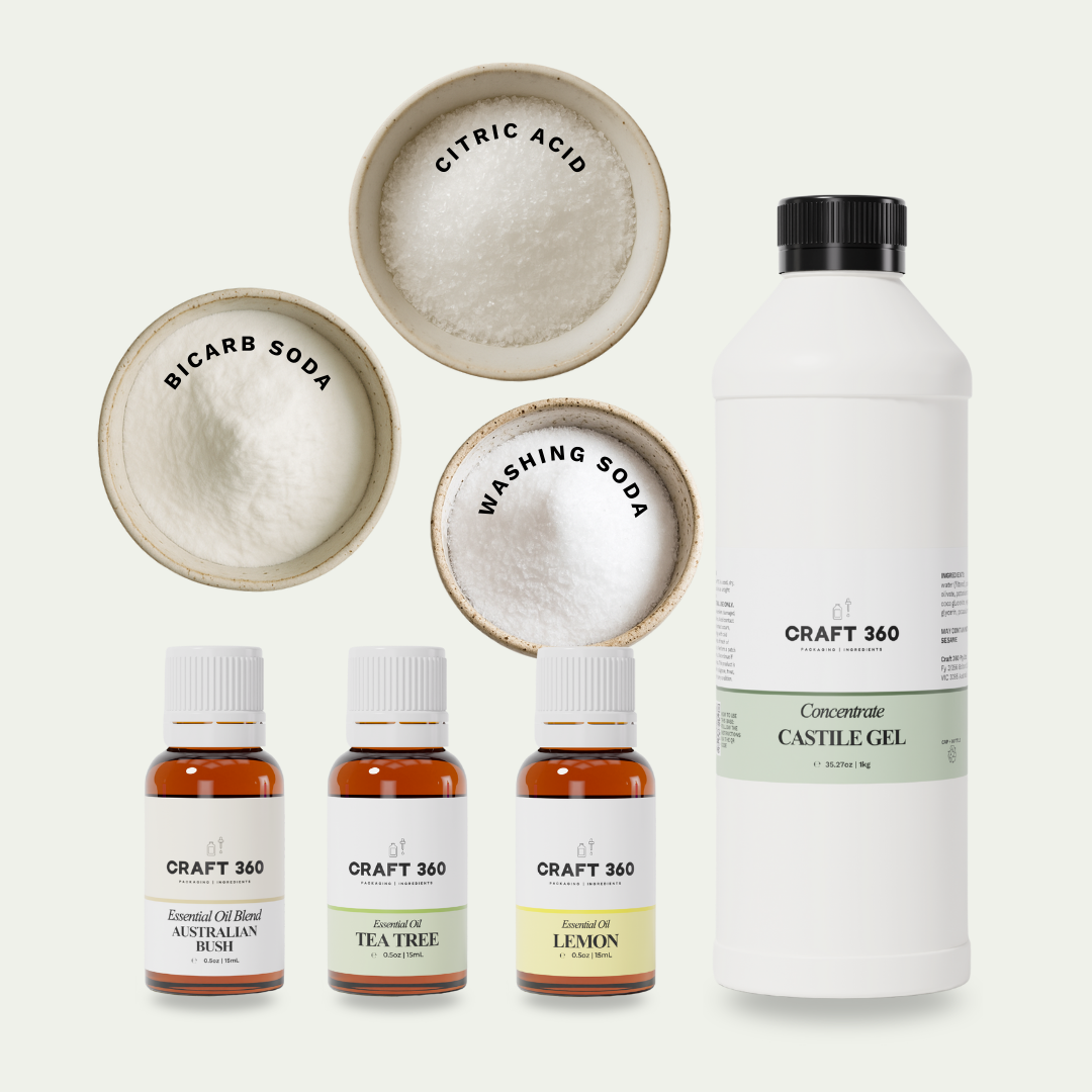 All-Purpose Natural Cleaning - DIY Kit
