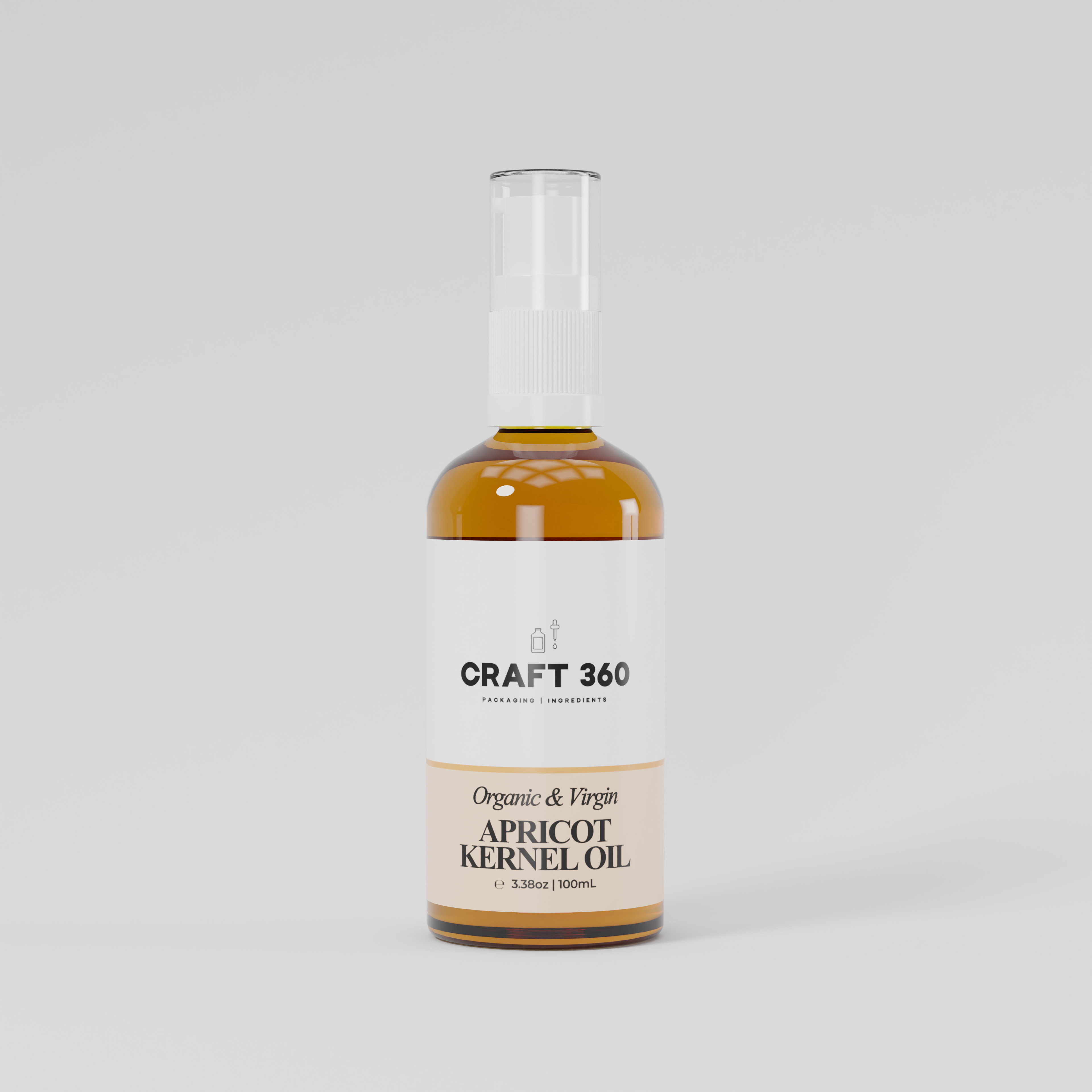 Organic Apricot Kernel Oil - Cold Pressed