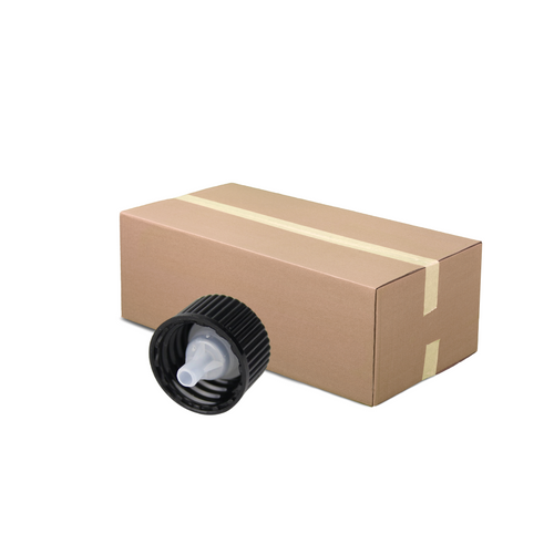 Black Dripolator + Cap - 18mm - DCR-18B2 (Full Carton of 5250)