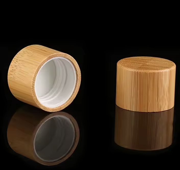 Bamboo Screw Cap - Wadded -  24mm (24/410) (Full Carton of 1000)