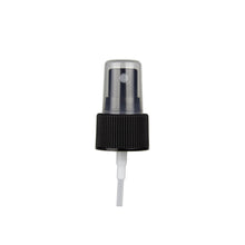 Black Atomiser / Spritzer - Fine Mist Spray - Ribbed - 24mm (24/410) - AR-24B2 (Full Carton of 500)