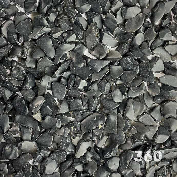 Crystal Gem Chips - Black Obsidian