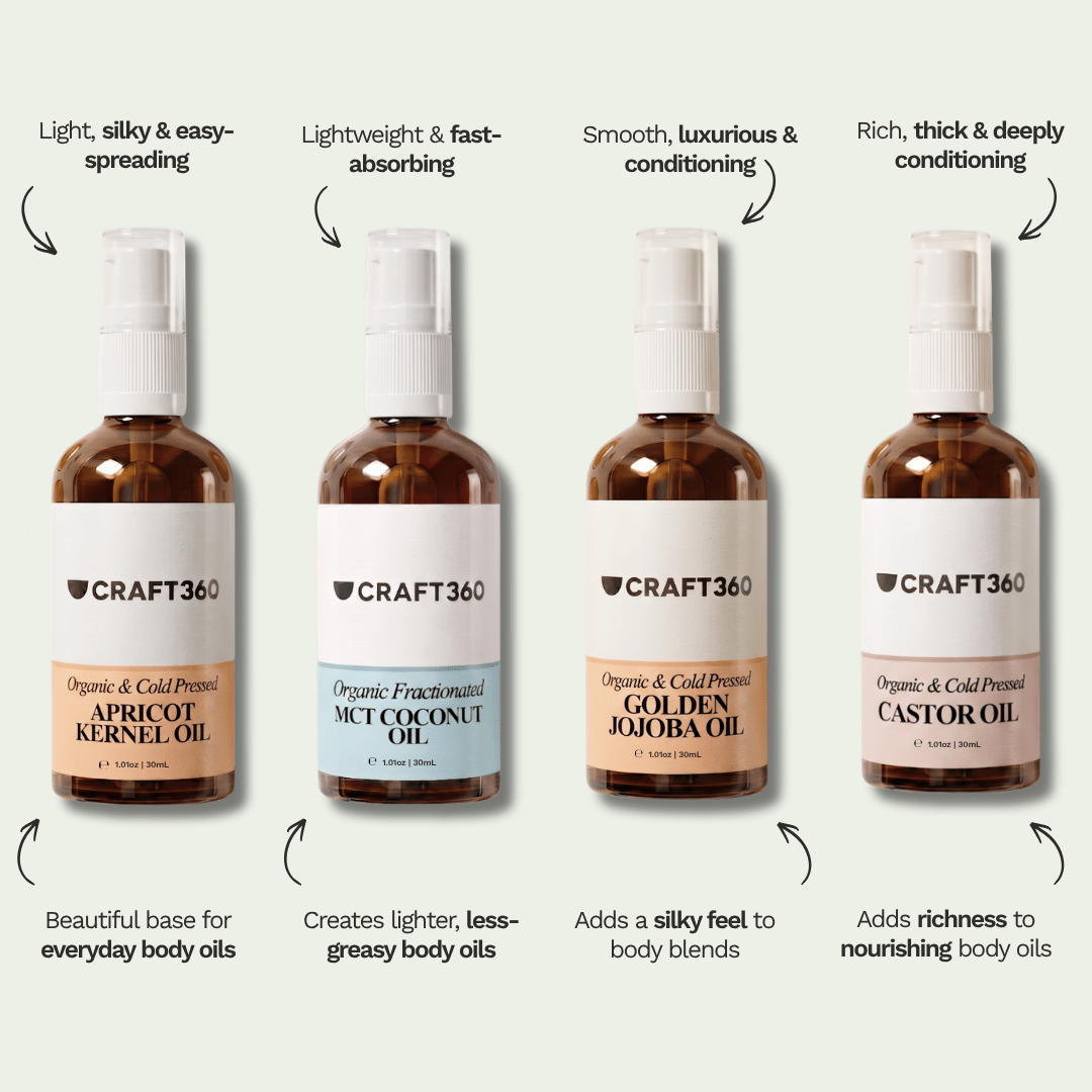 Carrier Oil Discovery Bundle (12 Oils) + Guide