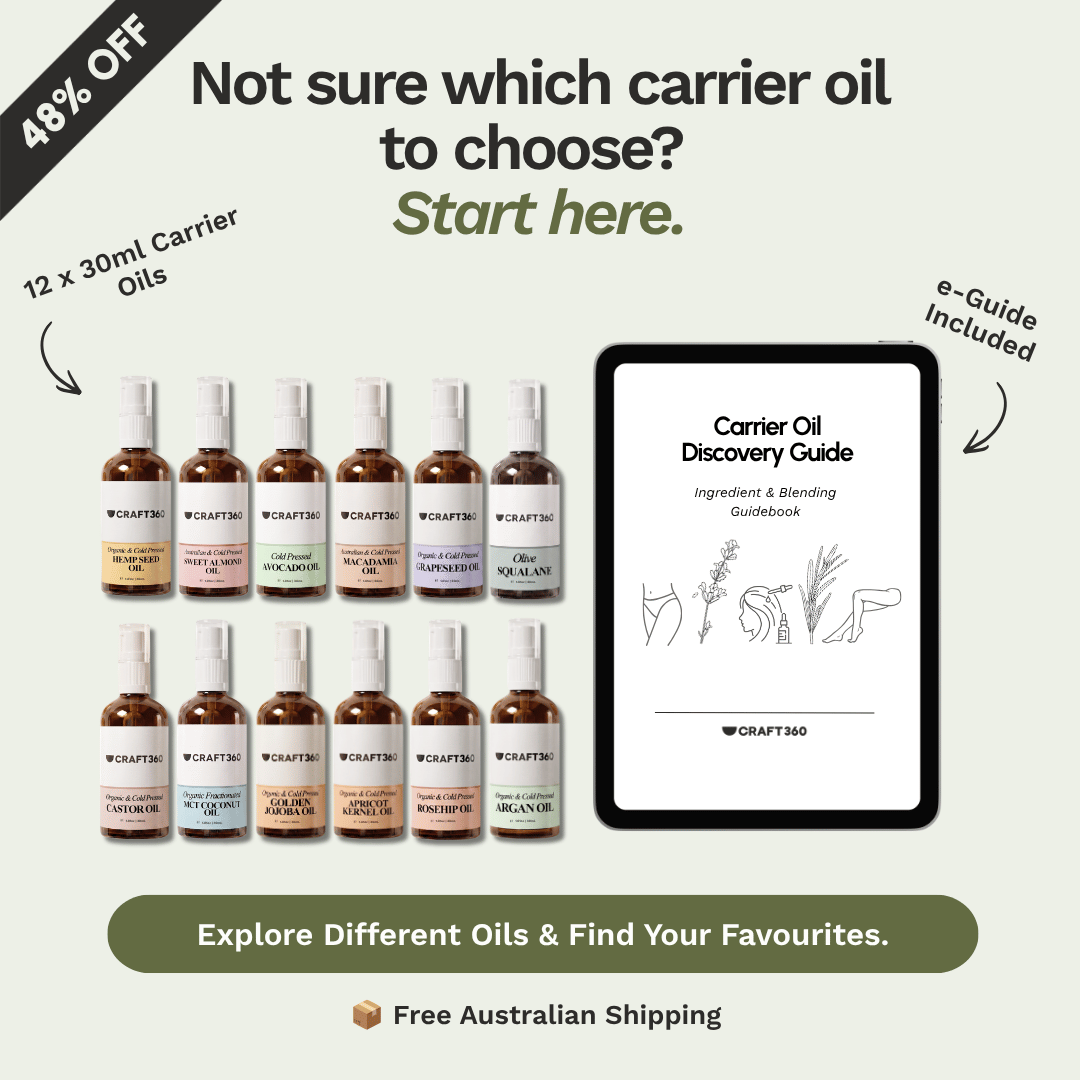 Carrier Oil Discovery Bundle (12 Oils) + Guide