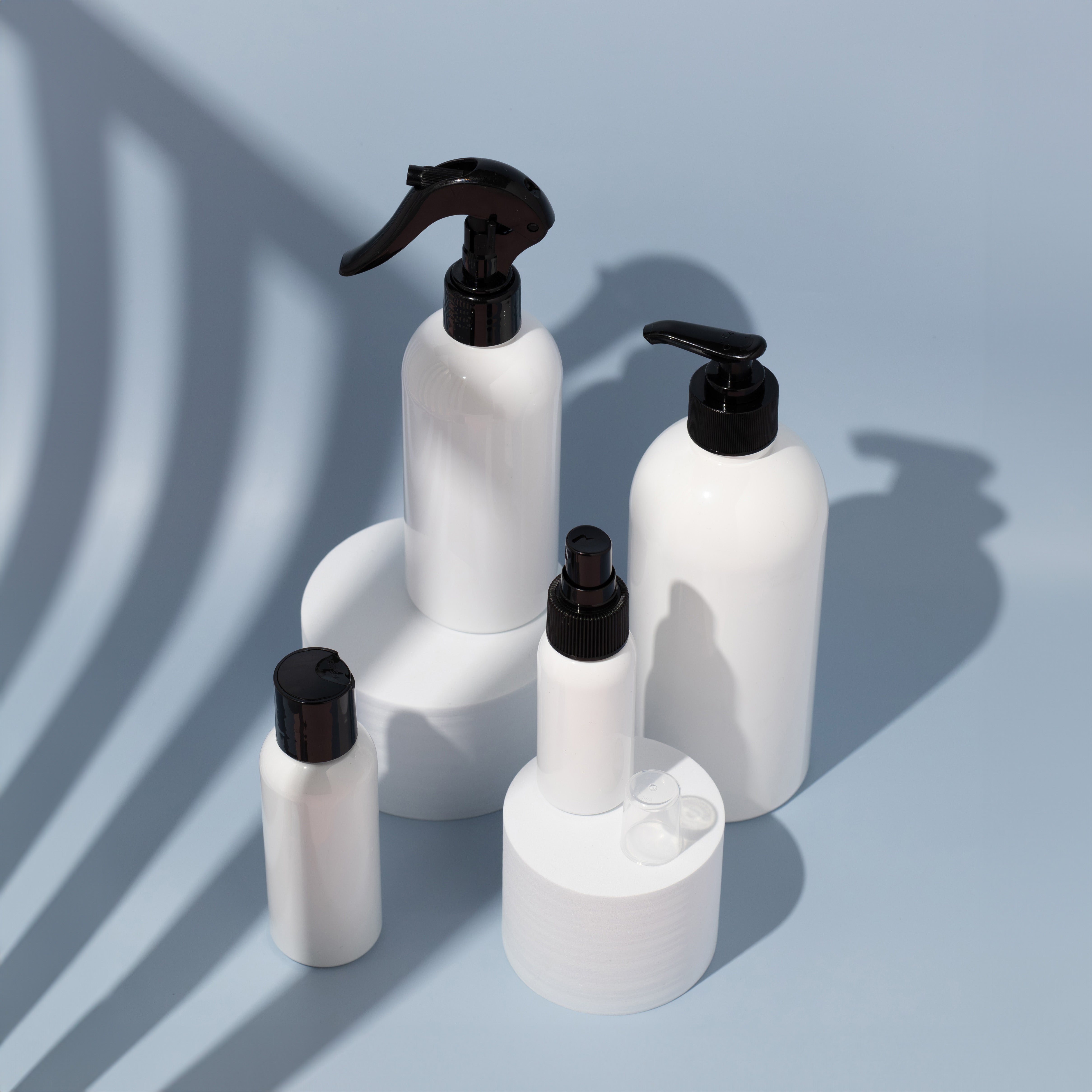 Plastic Bottle rPET - 'Squat Boston' - 250ml - (Trigger Spray) - 24mm (24/410)