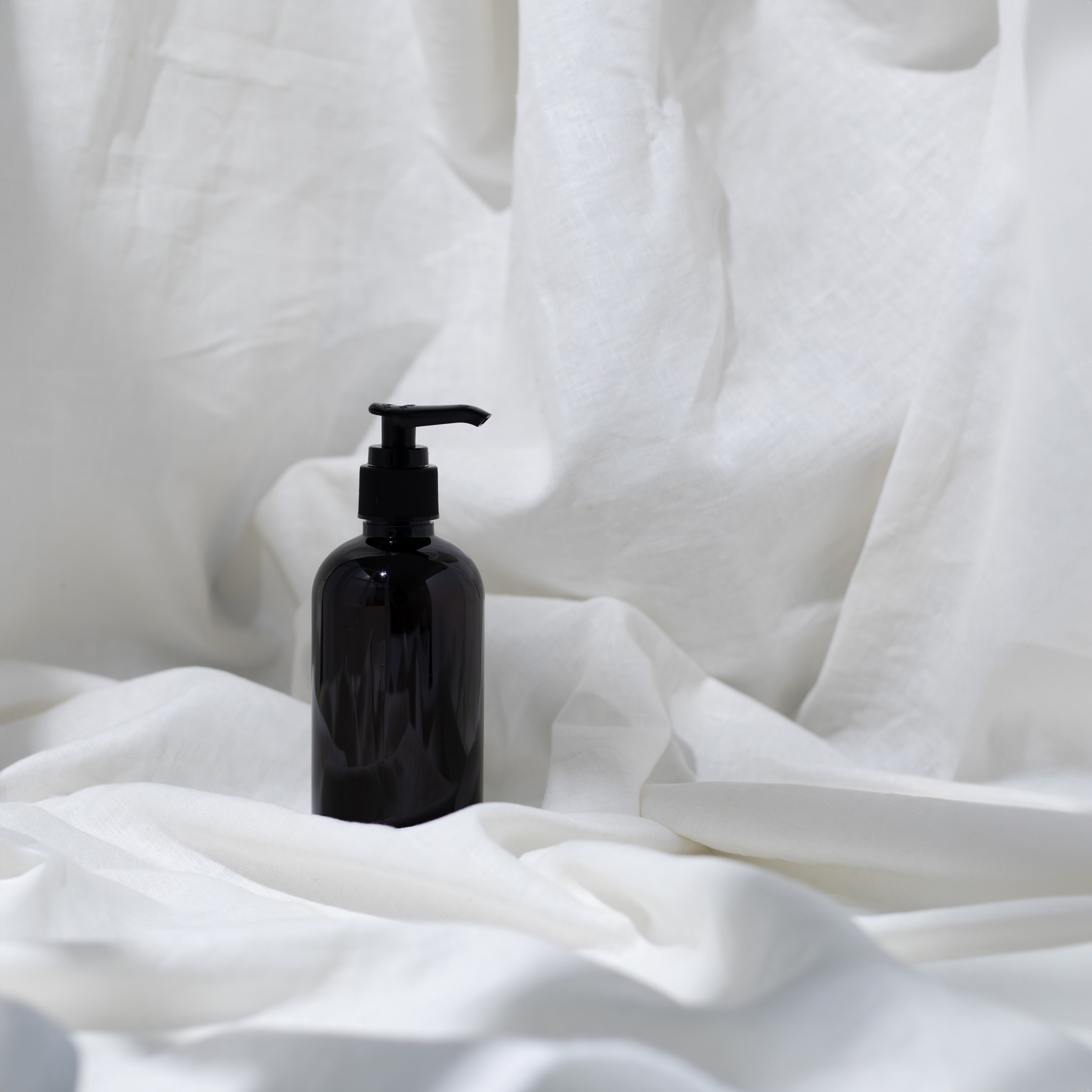 Black Lotion Pump - Ribbed - 24mm (24/410) - LPR-24B2 (Full Carton of 500)