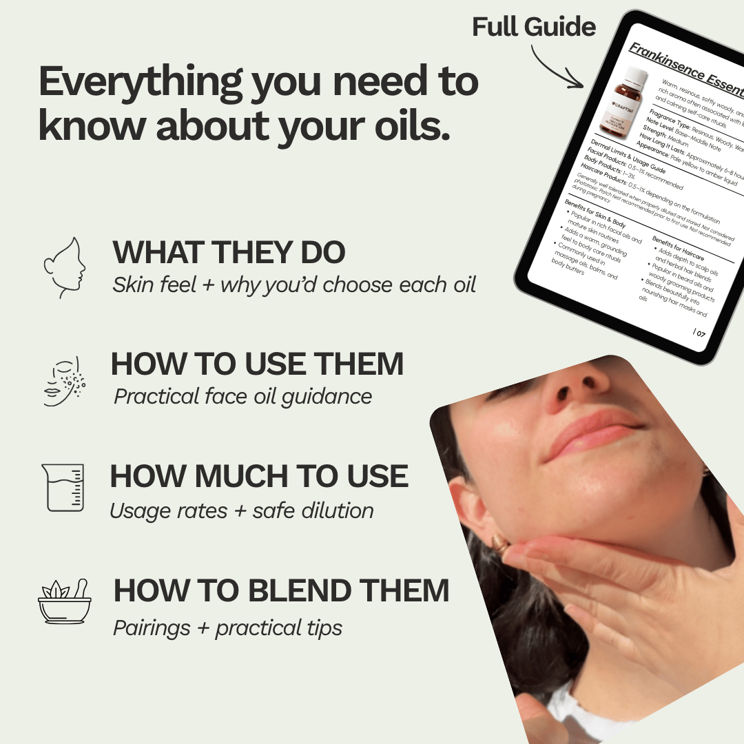 Create Your Own Face Oils - Bundle + Guide