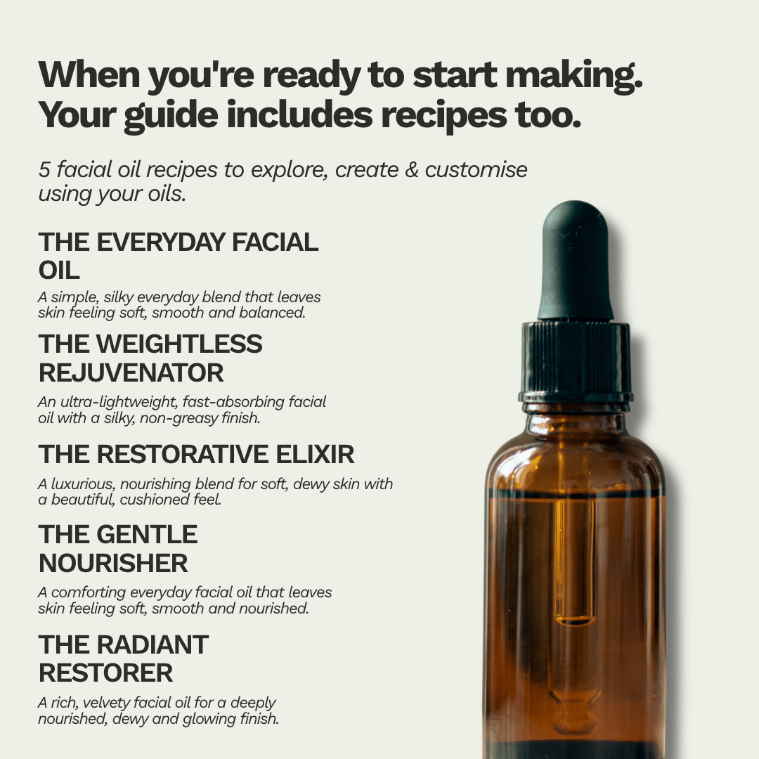Create Your Own Face Oils - Bundle + Guide