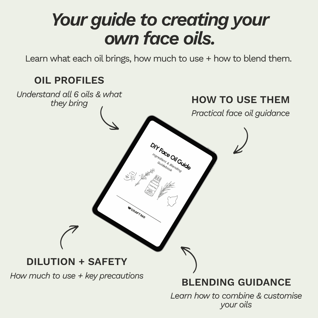 Create Your Own Face Oils - Bundle + Guide