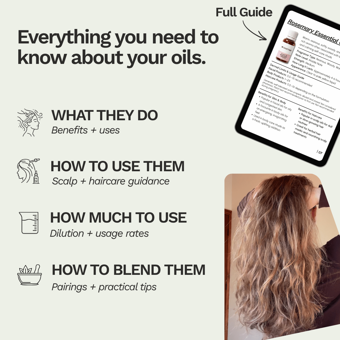 Create You Own Hair & Scalp Oils - Bundle + Guide