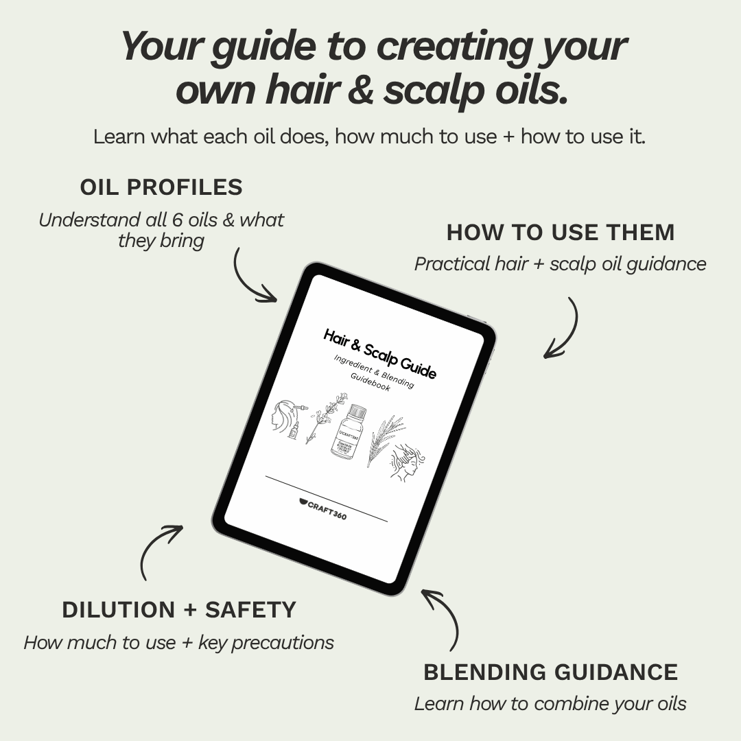 Create You Own Hair & Scalp Oils - Bundle + Guide
