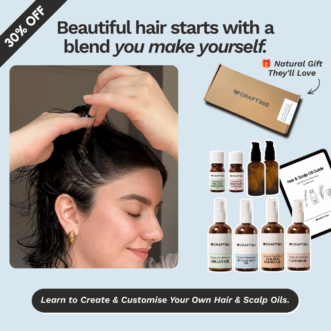 Create You Own Hair & Scalp Oils - Bundle + Guide