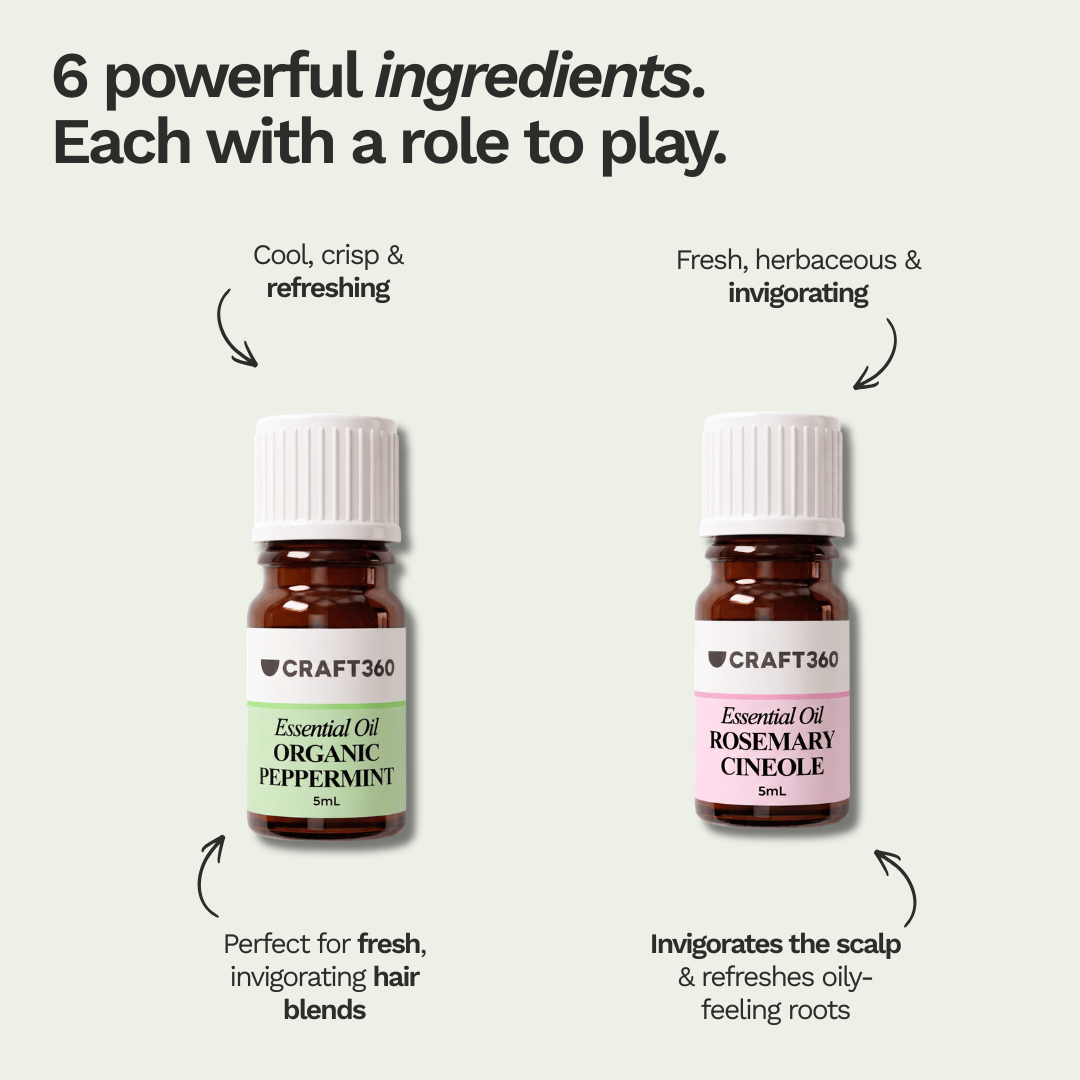 Create You Own Hair & Scalp Oils - Bundle + Guide
