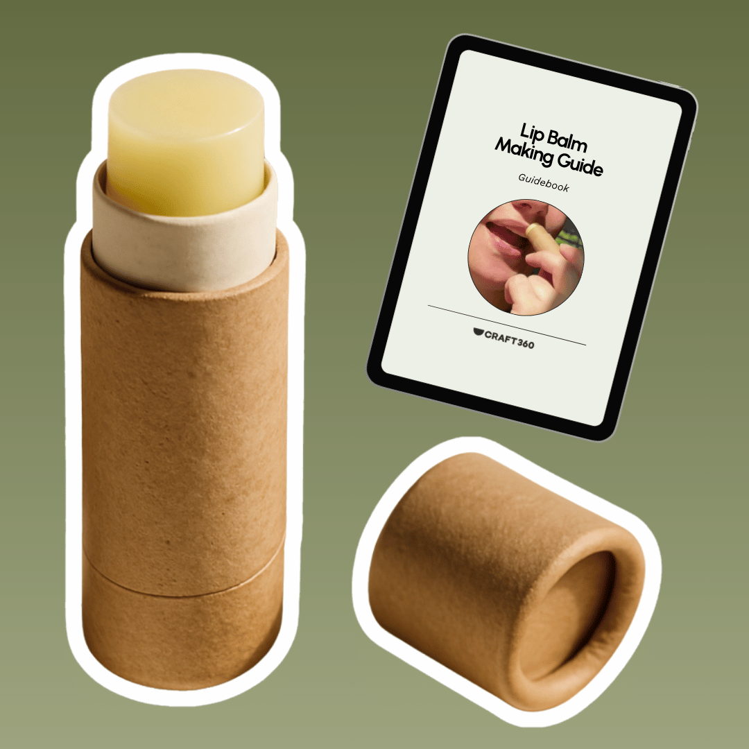 4 x Natural Lip Balms + Guide | *Needs 25ml Carrier Oil (ADD-ON)