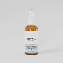 Organic Fractionated Coconut MCT Oil (Glass Bottles)