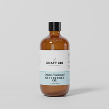 Organic Fractionated Coconut MCT Oil (Glass Bottles)