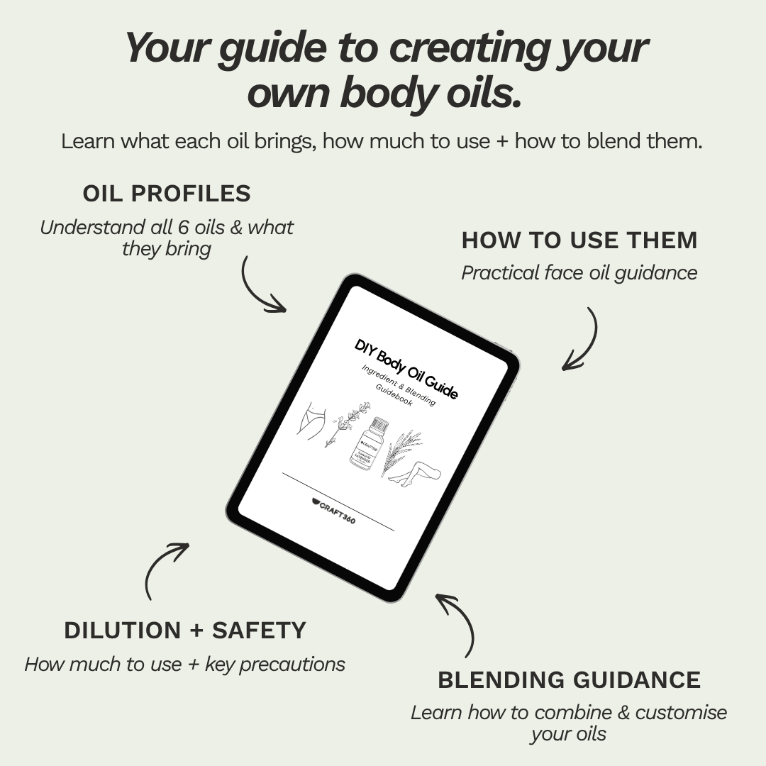 Create Your Own Body Oils - Bundle + Guide