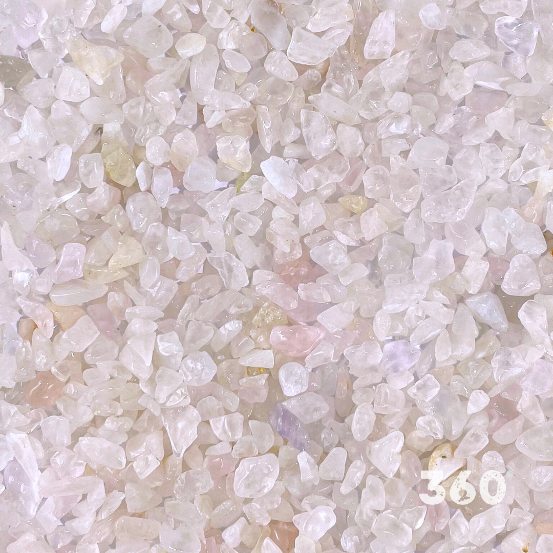 Crystal Gem Chips - Rose Quartz