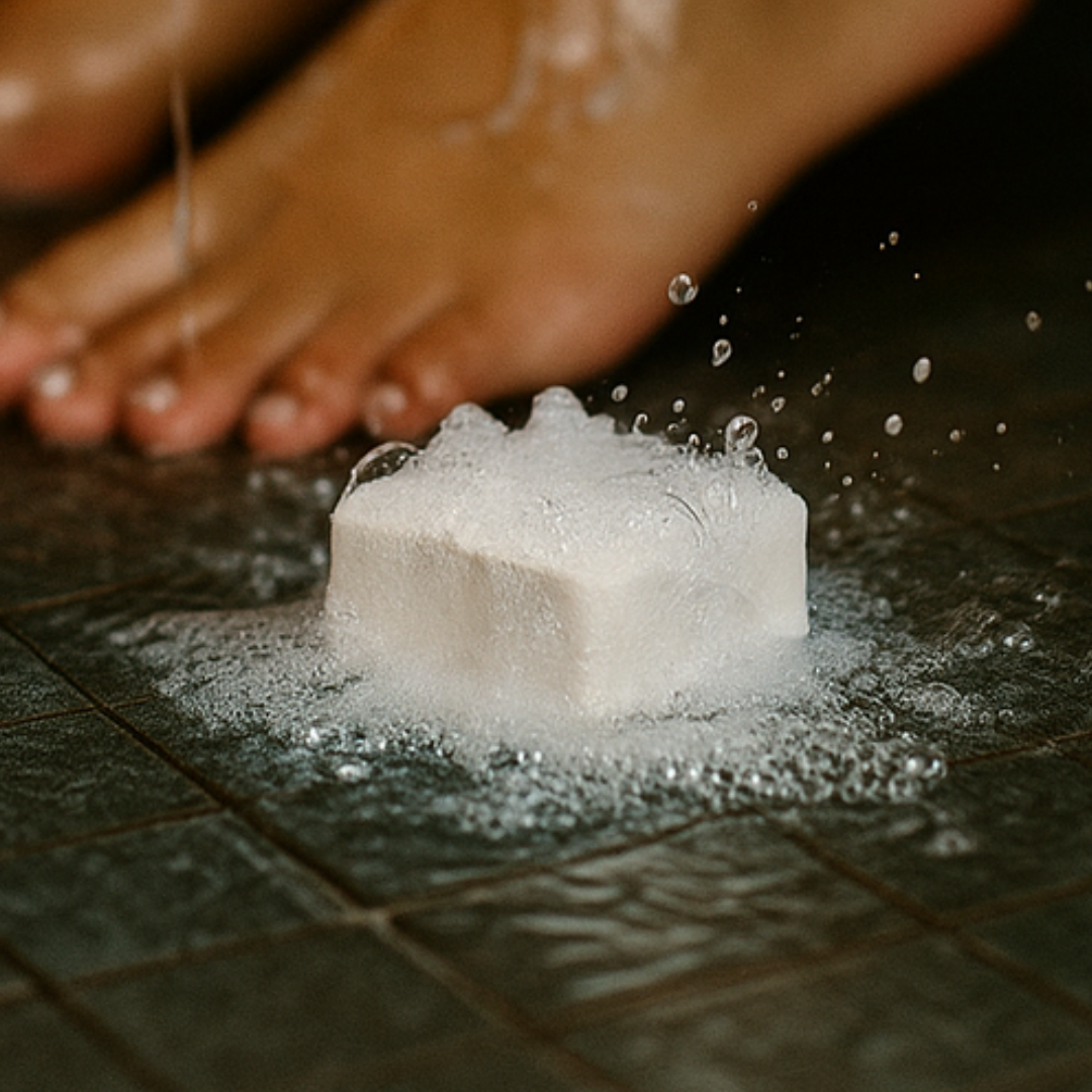 Shower Steamer fizzing away