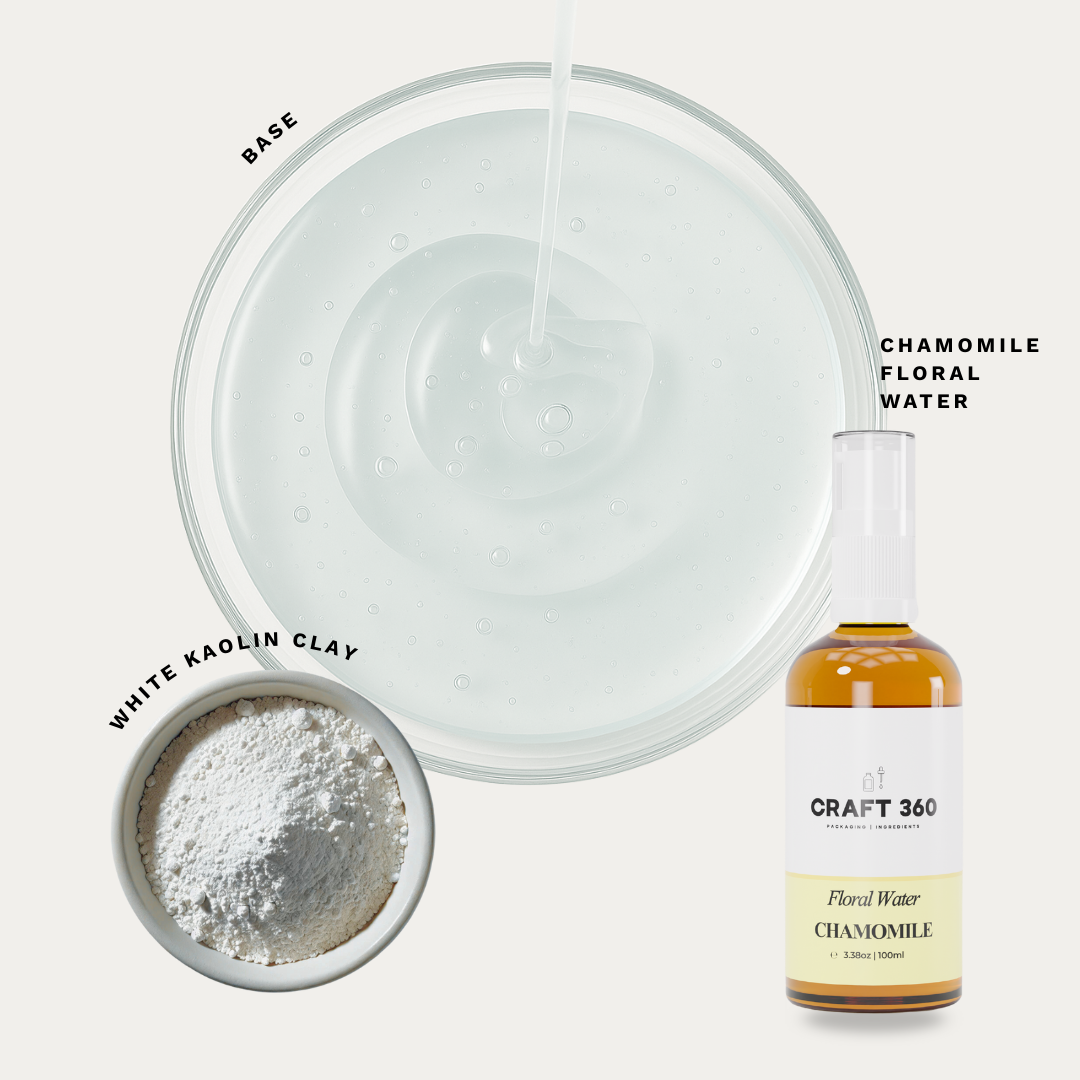 Soothing & Calming Natural Face Cleanser - DIY Kit