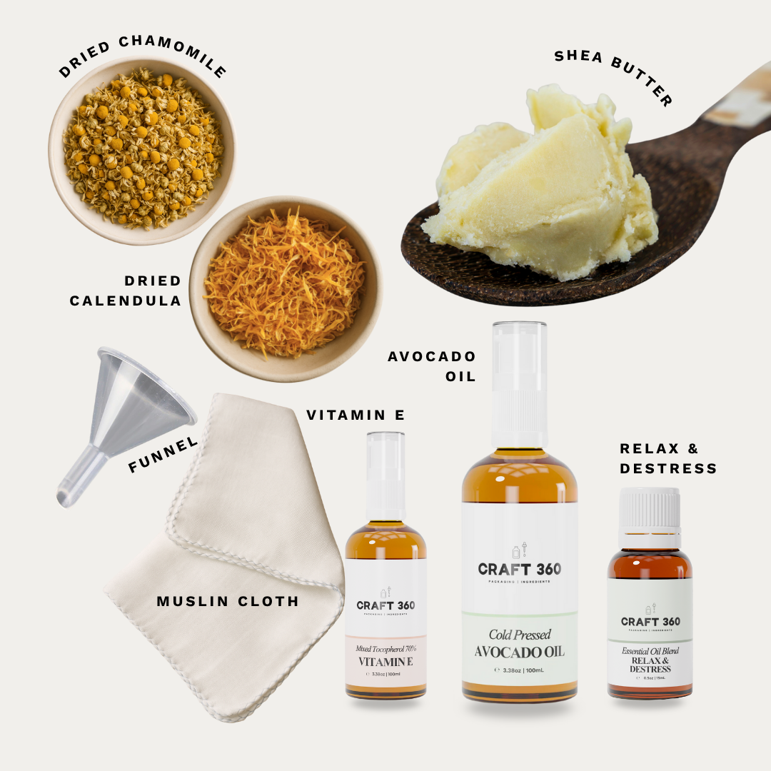 Calm & Soothing Body Butter - DIY Kit