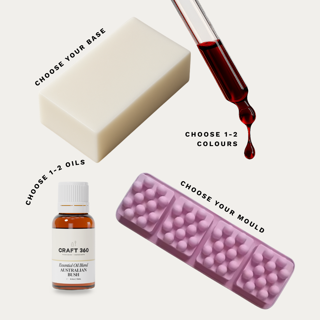 Starter – Melt & Pour Cleansing Soap - DIY Kit (Customisable)