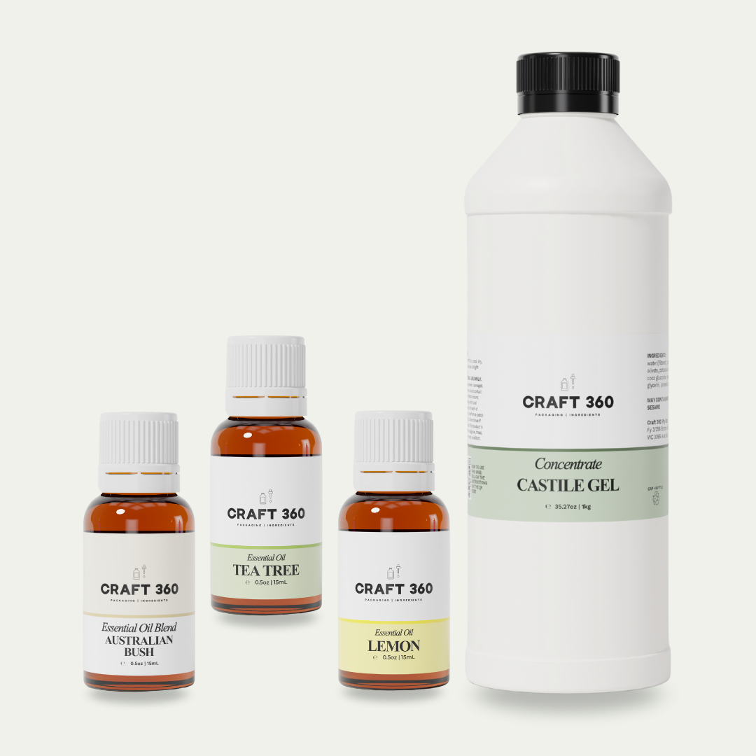 Natural Surface Cleaning Spray - DIY Kit