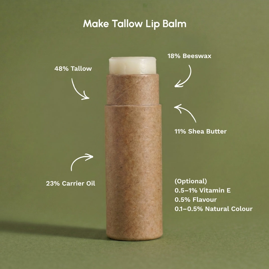 Grass-Fed Beef Tallow - Cosmetic Grade