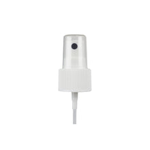 White Atomiser / Spritzer - Fine Mist Spray - Ribbed - 24mm (24/410) - AR-24W1