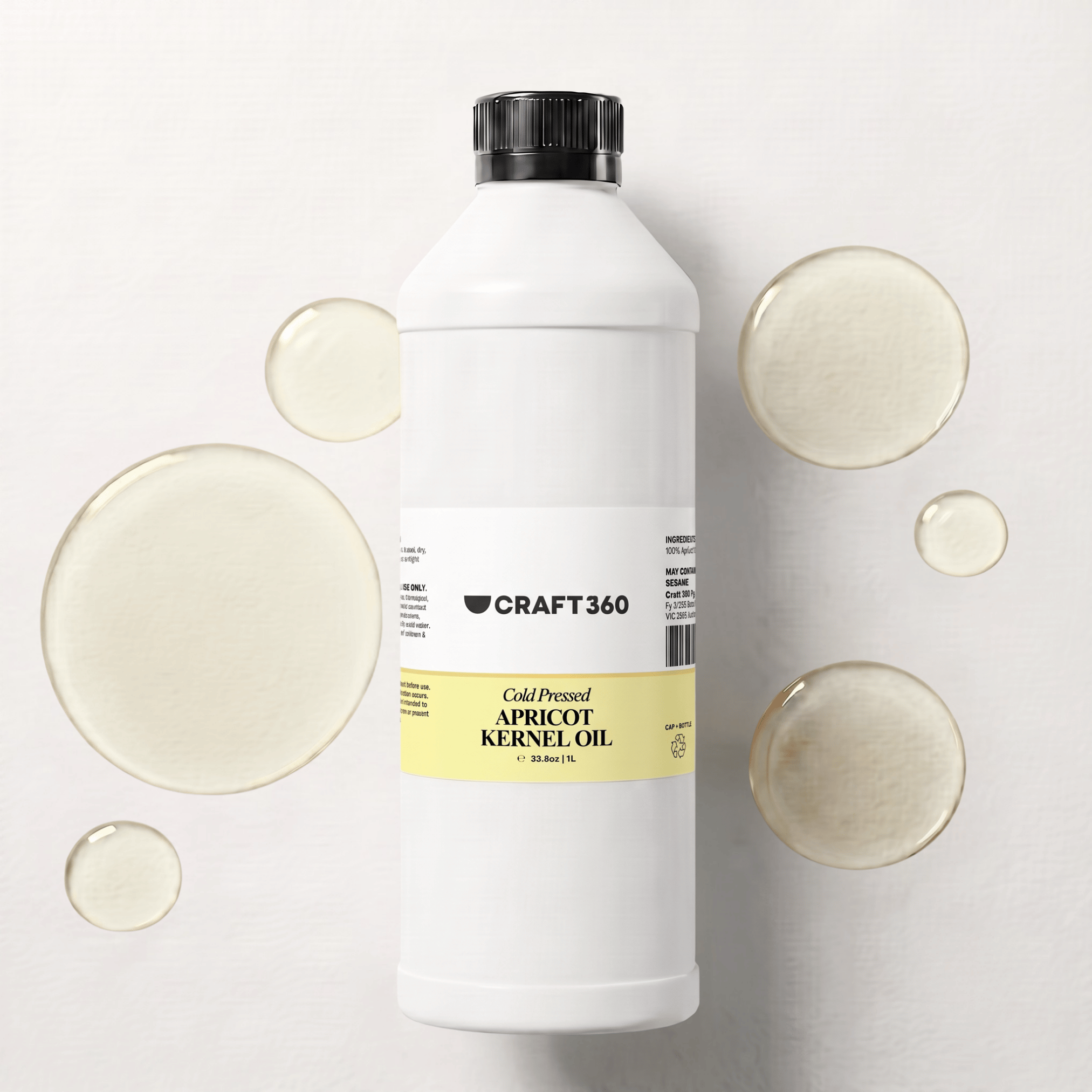Apricot Kernel Oil - Cold Pressed