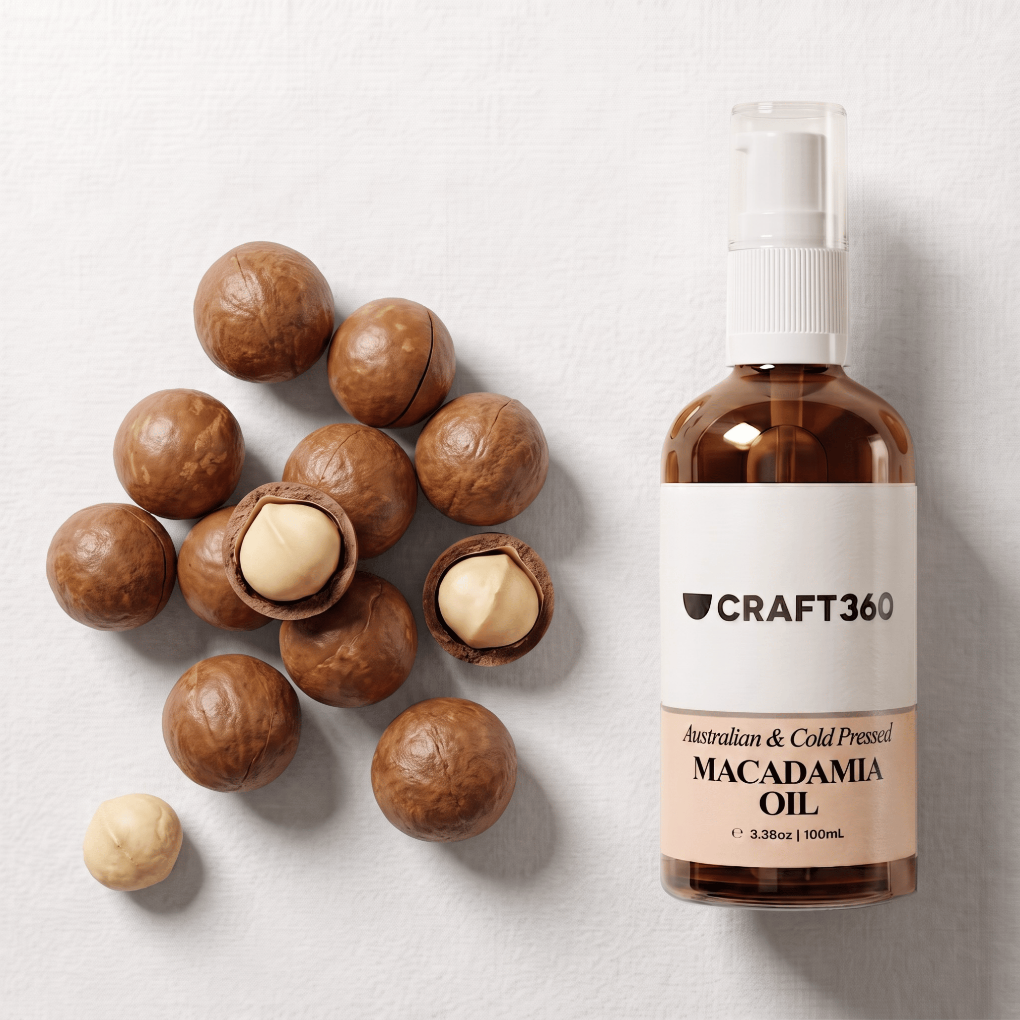 Macadamia Oil - Australian - Cold Pressed