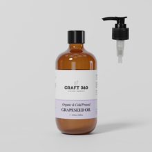 Organic Grapeseed Oil - Cold Pressed