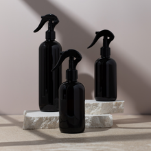 Plastic Bottle rPET - 'Squat Boston' - 250ml - (Trigger Spray) - 24mm (24/410)