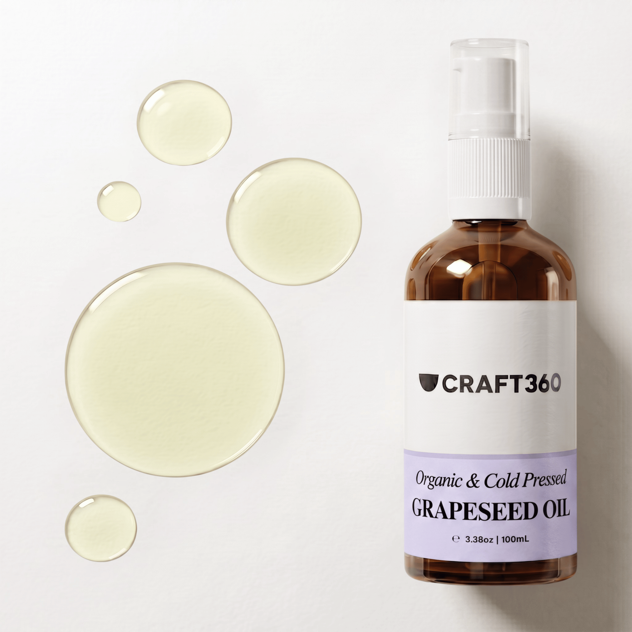 Certified Organic Grapeseed Oil - Cold Pressed - ACO Cert. No. 14153