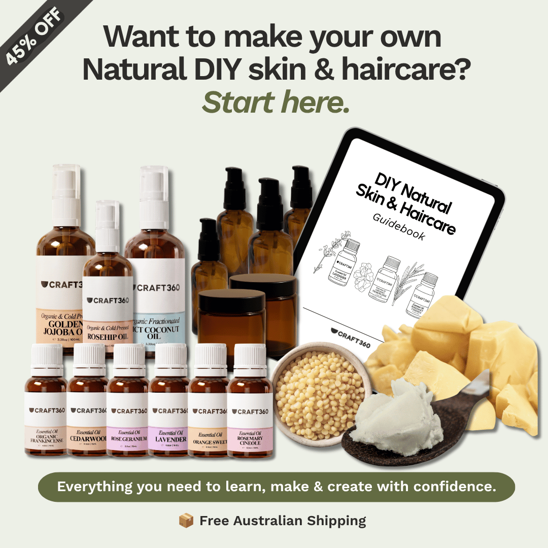 Natural Skin & Haircare - Complete DIY Starter Kit