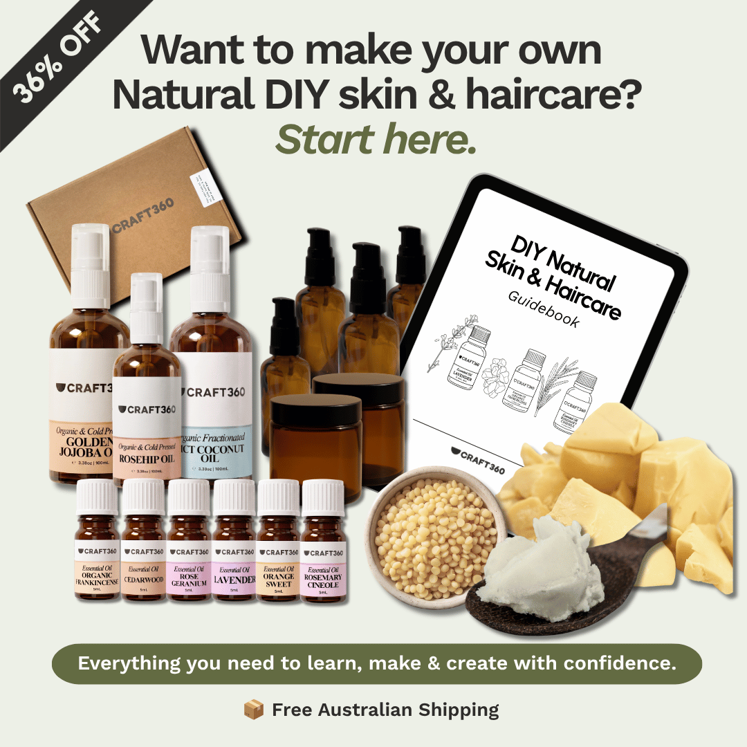 Natural Skin & Haircare - Complete DIY Starter Kit