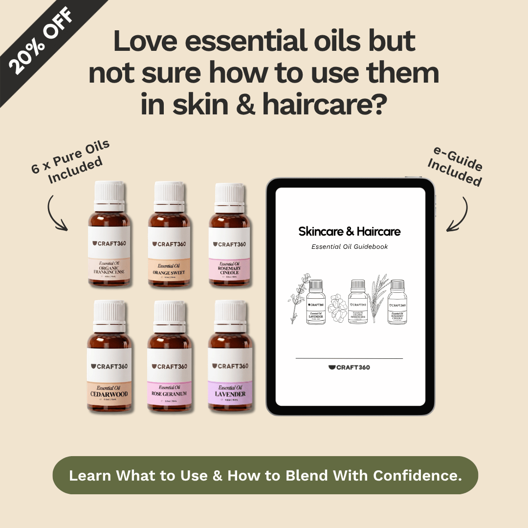 Skin & Haircare Essential Oil Bundle + Guide