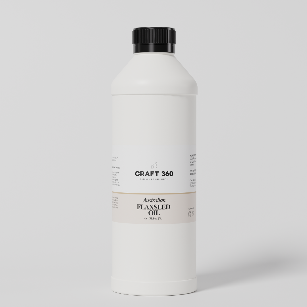 Flaxseed Oil (Linseed) - Australian - Cold Pressed